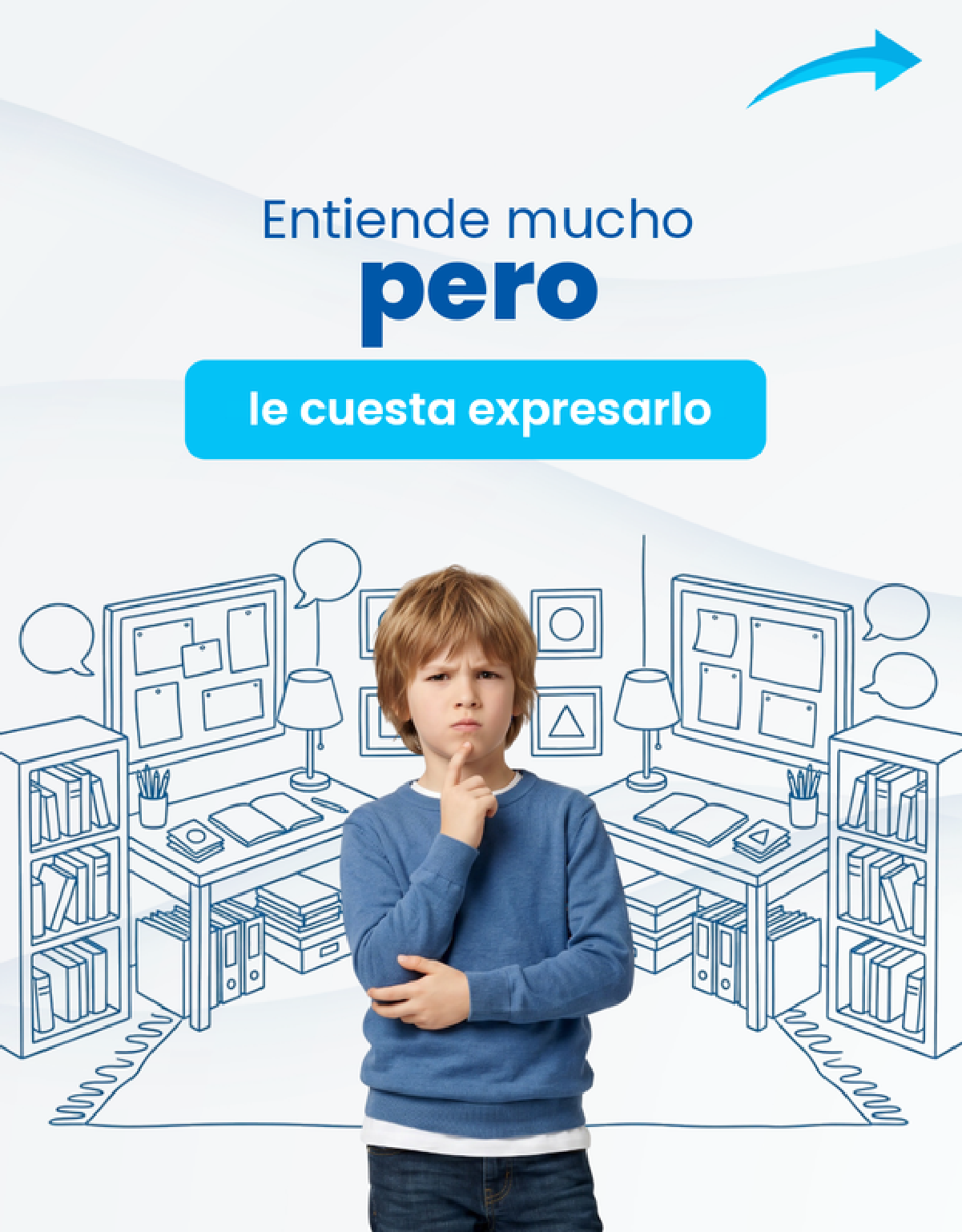 Entiende Mucho, Pero le Cuesta Expresarlo