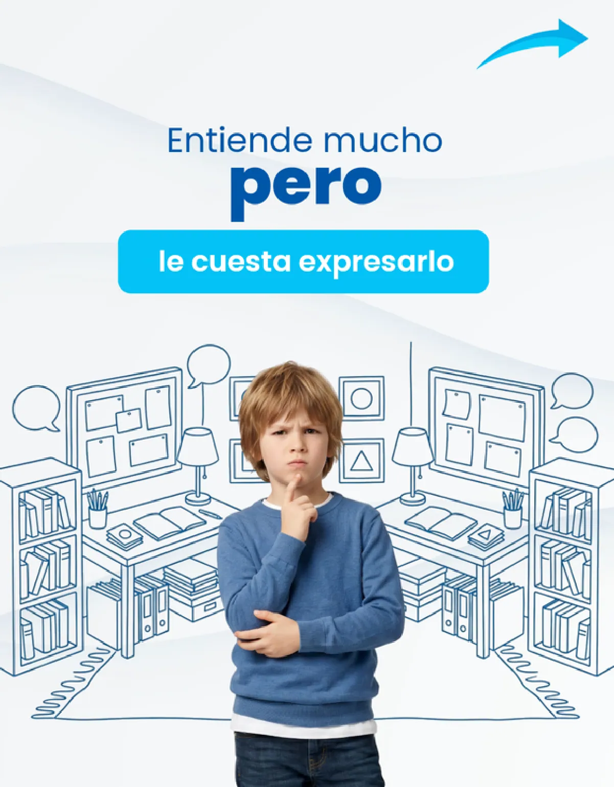 Entiende Mucho, Pero le Cuesta Expresarlo