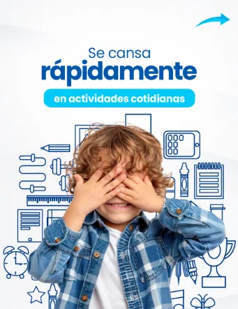 Se cansa rápidamente en actividades cotidianas