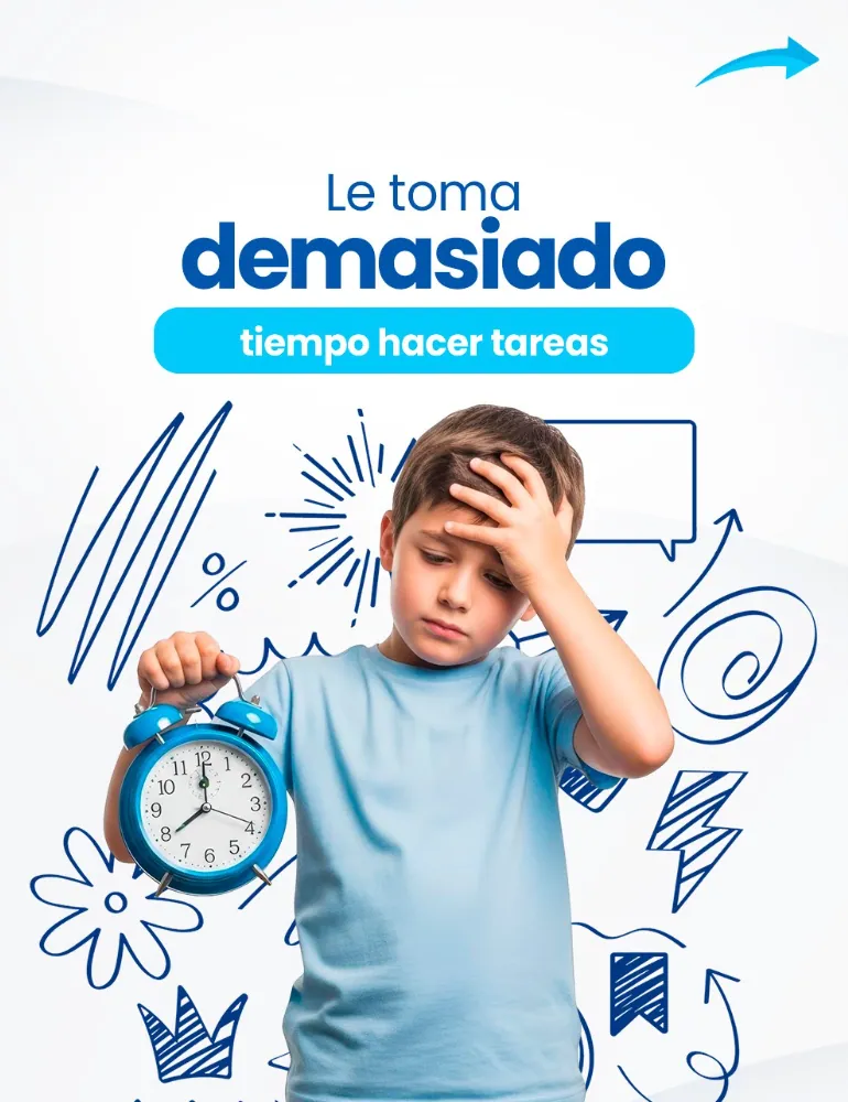 Le Toma Demasiado Tiempo Hacer las Tareas