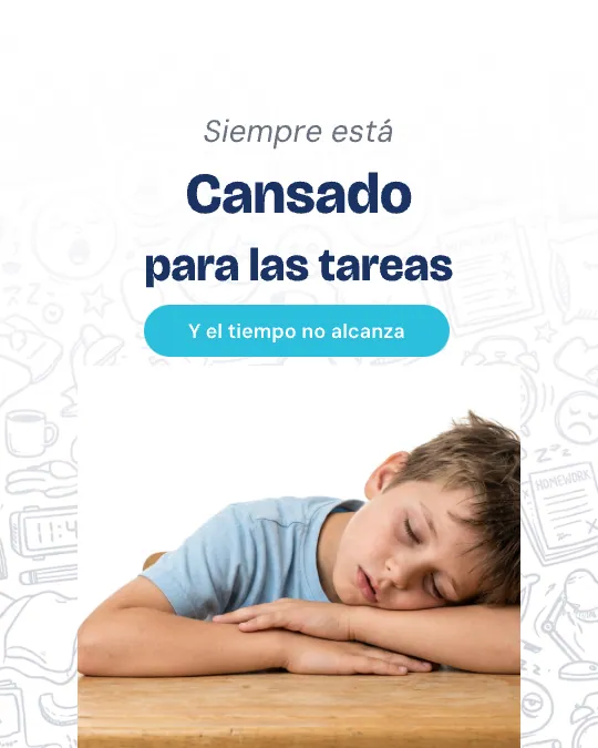 “Mi hijo con TDAH siempre está cansado y nunca hay tiempo para las tareas”
