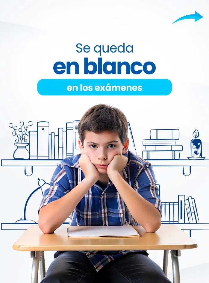 Se Queda en Blanco en los Exámenes