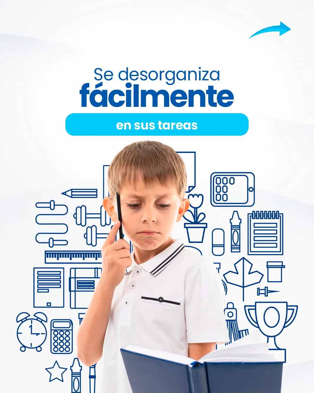 Se desorganiza fácilmente en sus tareas: no es flojera, es su cerebro pidiendo apoyo
